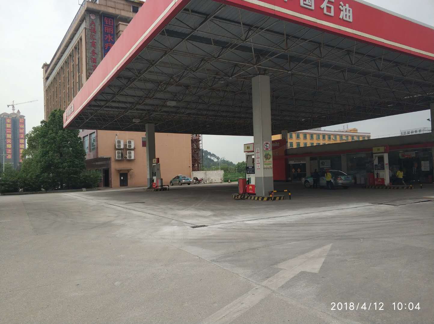 中油BP斗山二號加油站環(huán)保溝維修工程
